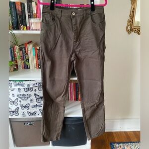 Parasuco Brown Straight Leg Jeans